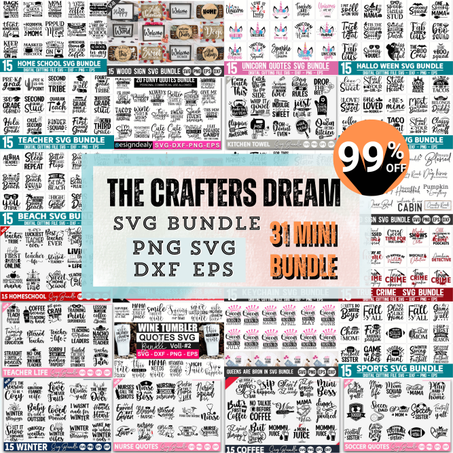 The Crafters Dream SVG Bundle